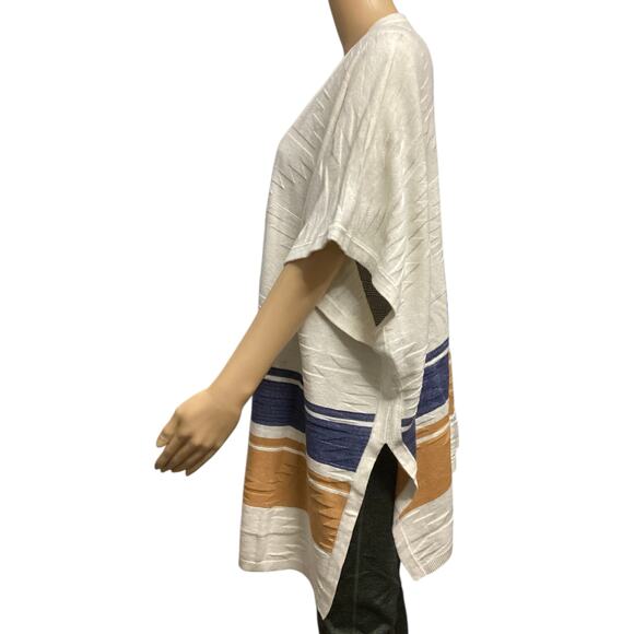 Pendleton short sleeve long cardigan size M cream - Picture 2 of 6